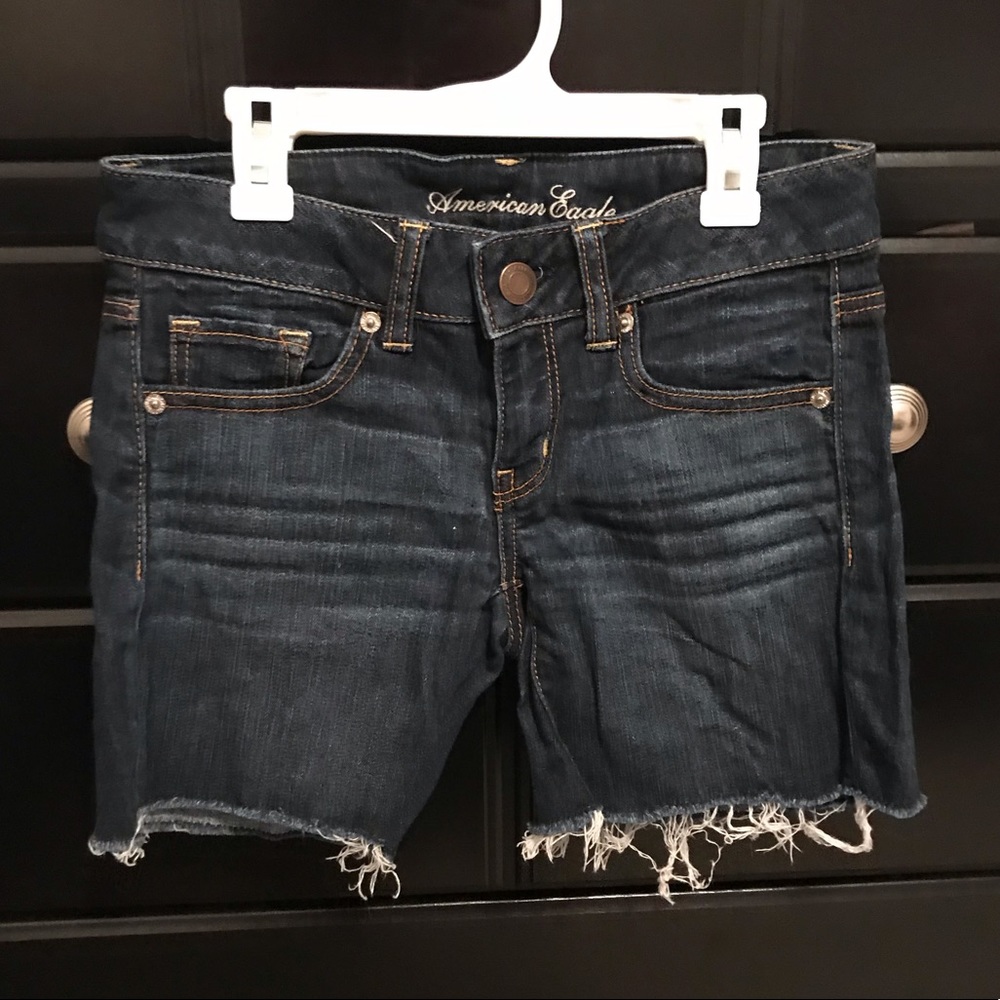 American eagle jean shorts
